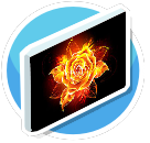 Fire flower painting 9
