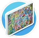 Colorful canvas 6