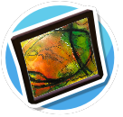 Small abstract painting 2
