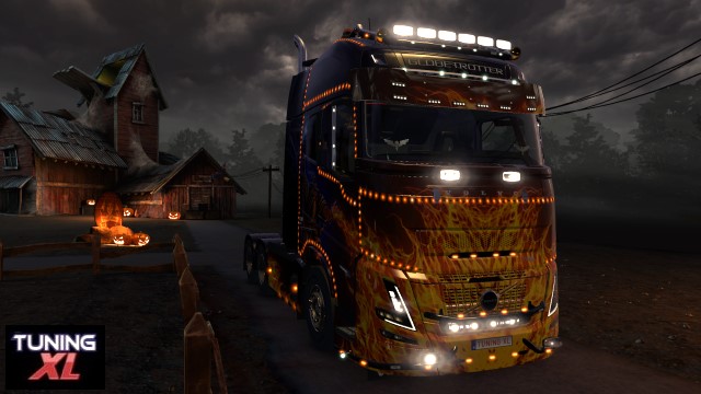 Volvo FH6 2024 6x4 Halloween (TruckersMP)