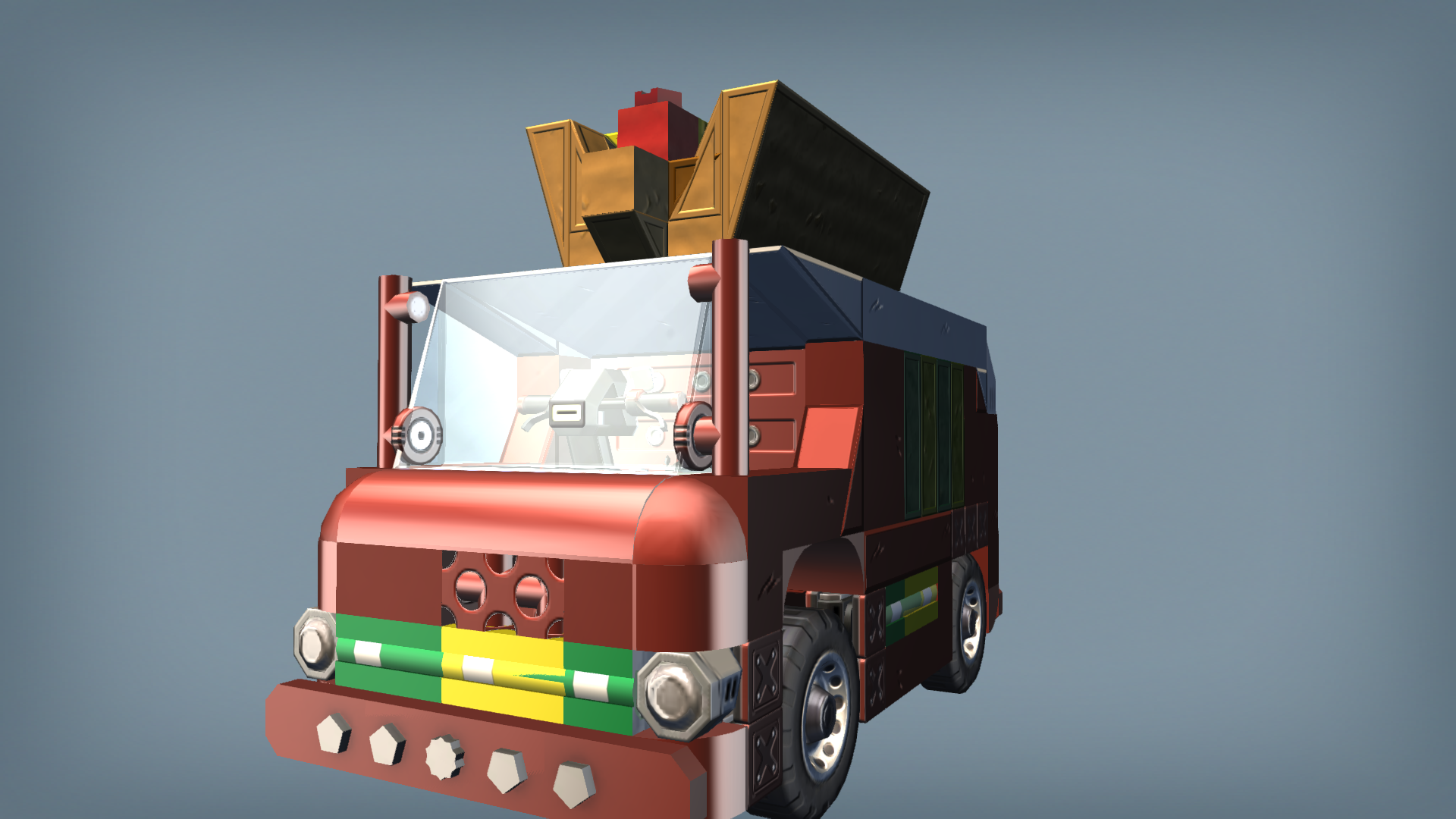 ''Hot Stuff'' Taco Truck Mk2 (Minicity)