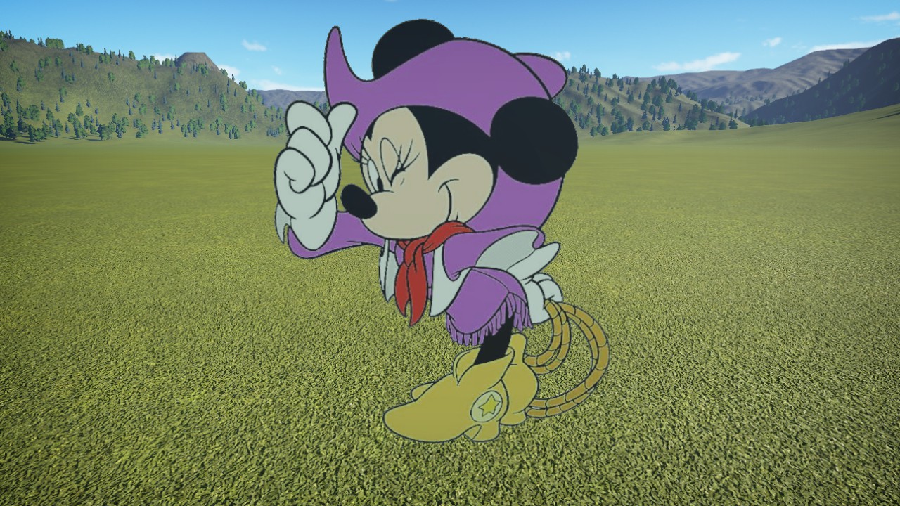 MM-MinnieCowgirlStandee