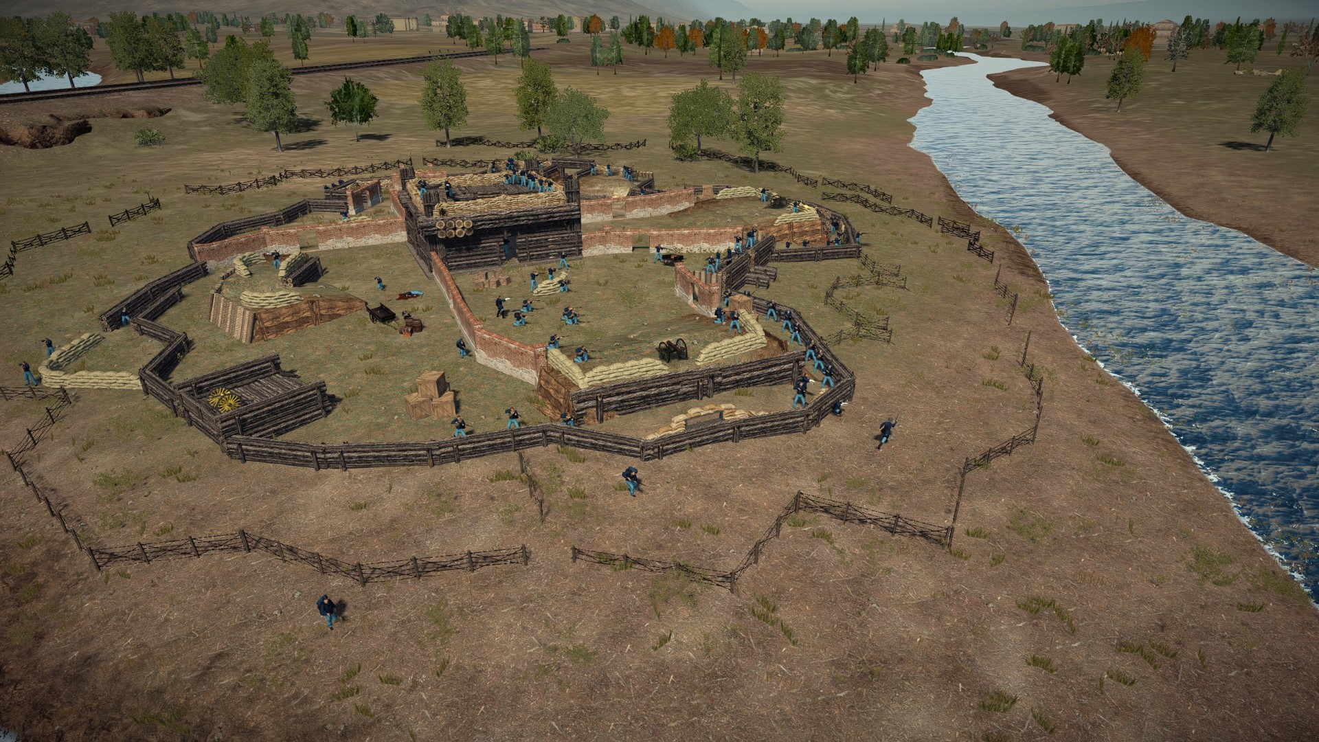 US Civil War: Stockade Defence [Mission]