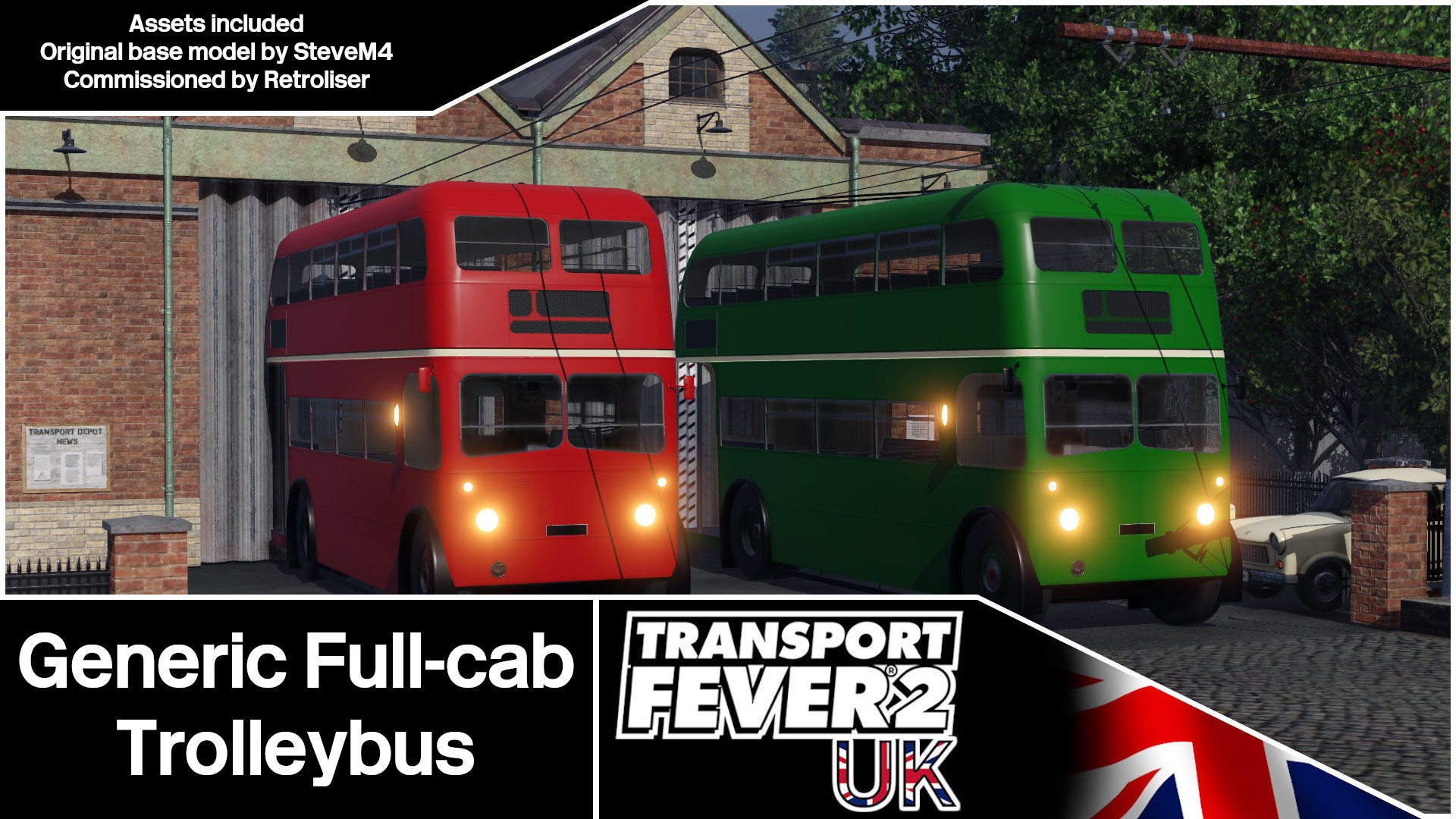 Generic Full-Cab Trolleybus