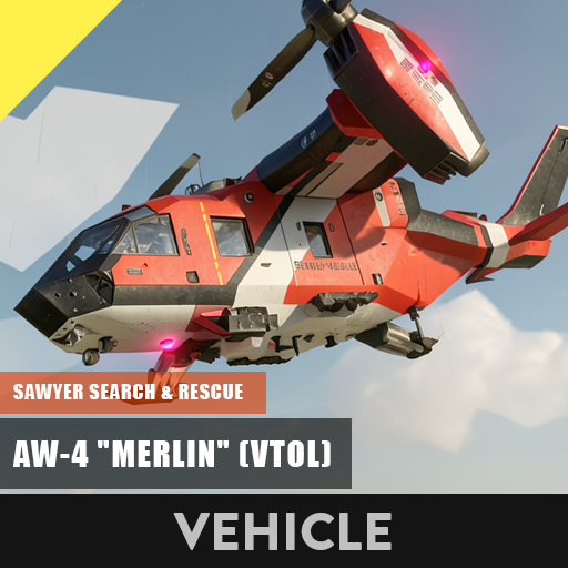 AW-4 "Merlin" Medium Tilt-Rotor (VTOL) preview