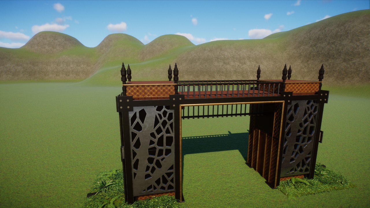 Obsidian Guest Gate Skin