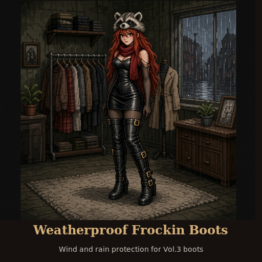 Warmer Frockin Boots [B42]