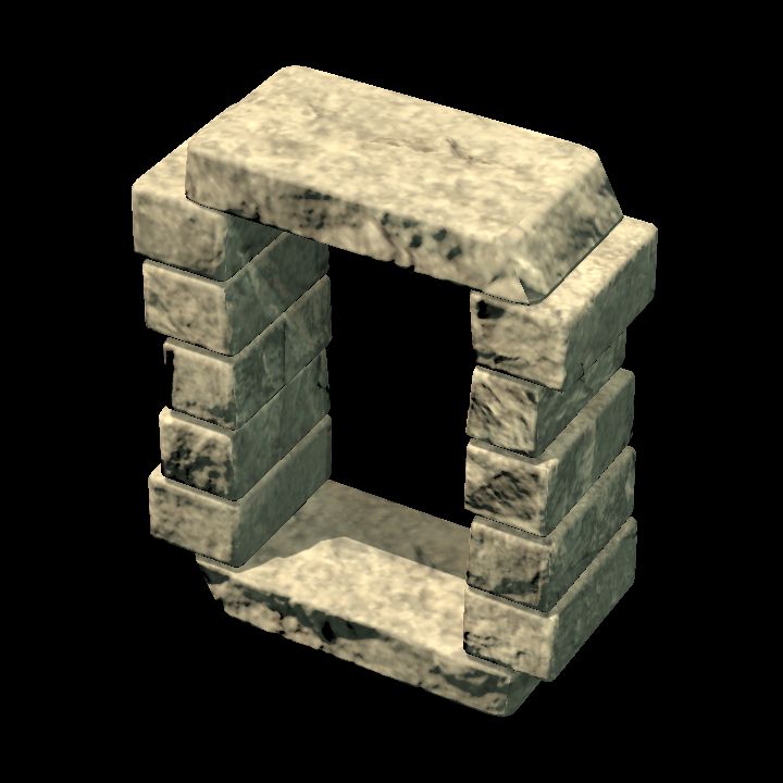 window frame desert