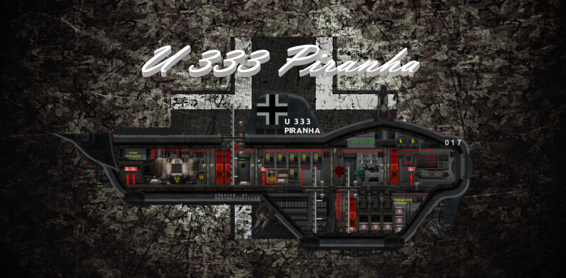 ✙ U 333 Piranha – Barotrauma Mod