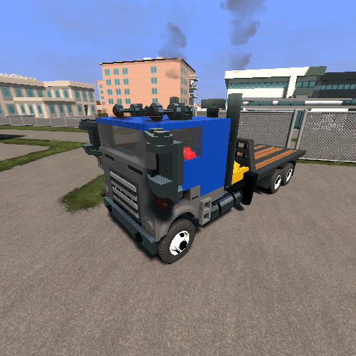Ford CLT9000 Flatbed With Crane