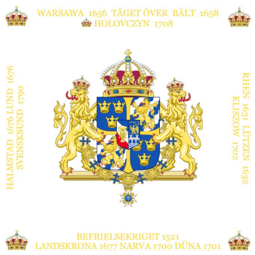Kungl. Svea Livgarde Flag