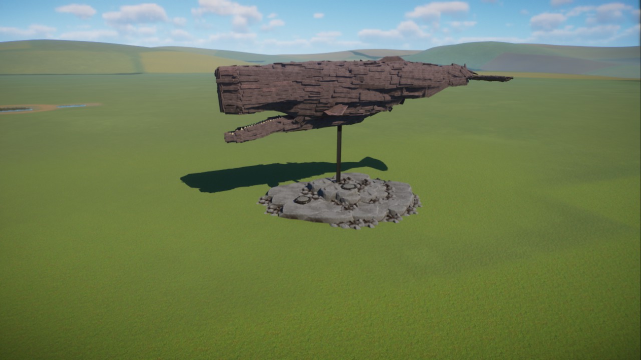 Cachalot Statue