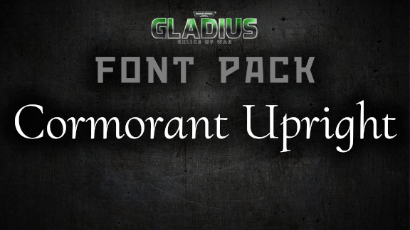 Font Pack (Cormorant Upright)