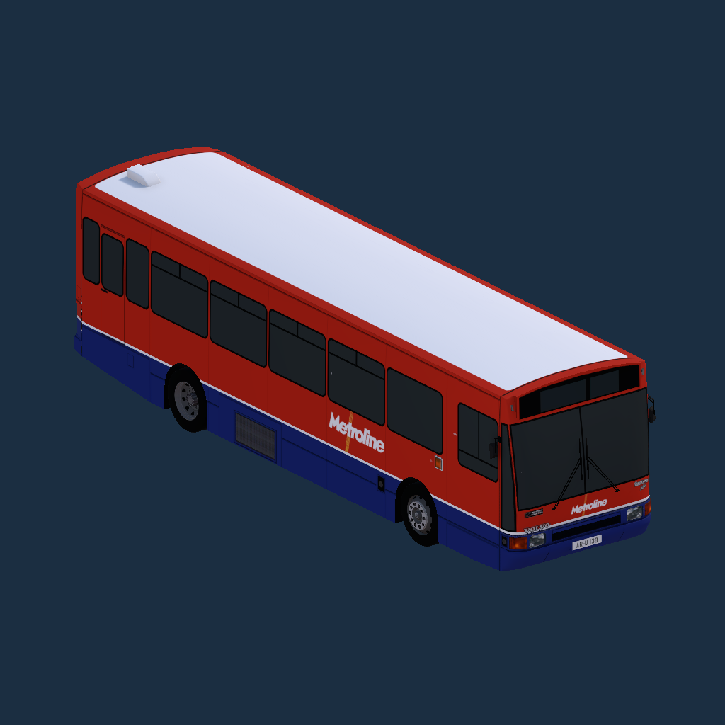 Northern Counties Paladin Volvo B10B Metroline Blue Branded