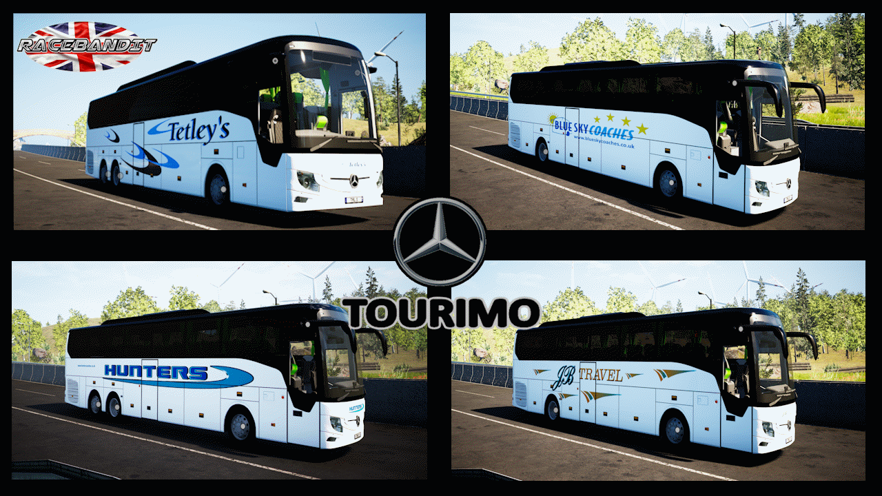 UK Leeds Skin Collection 1 for MB Tourism 410 preview