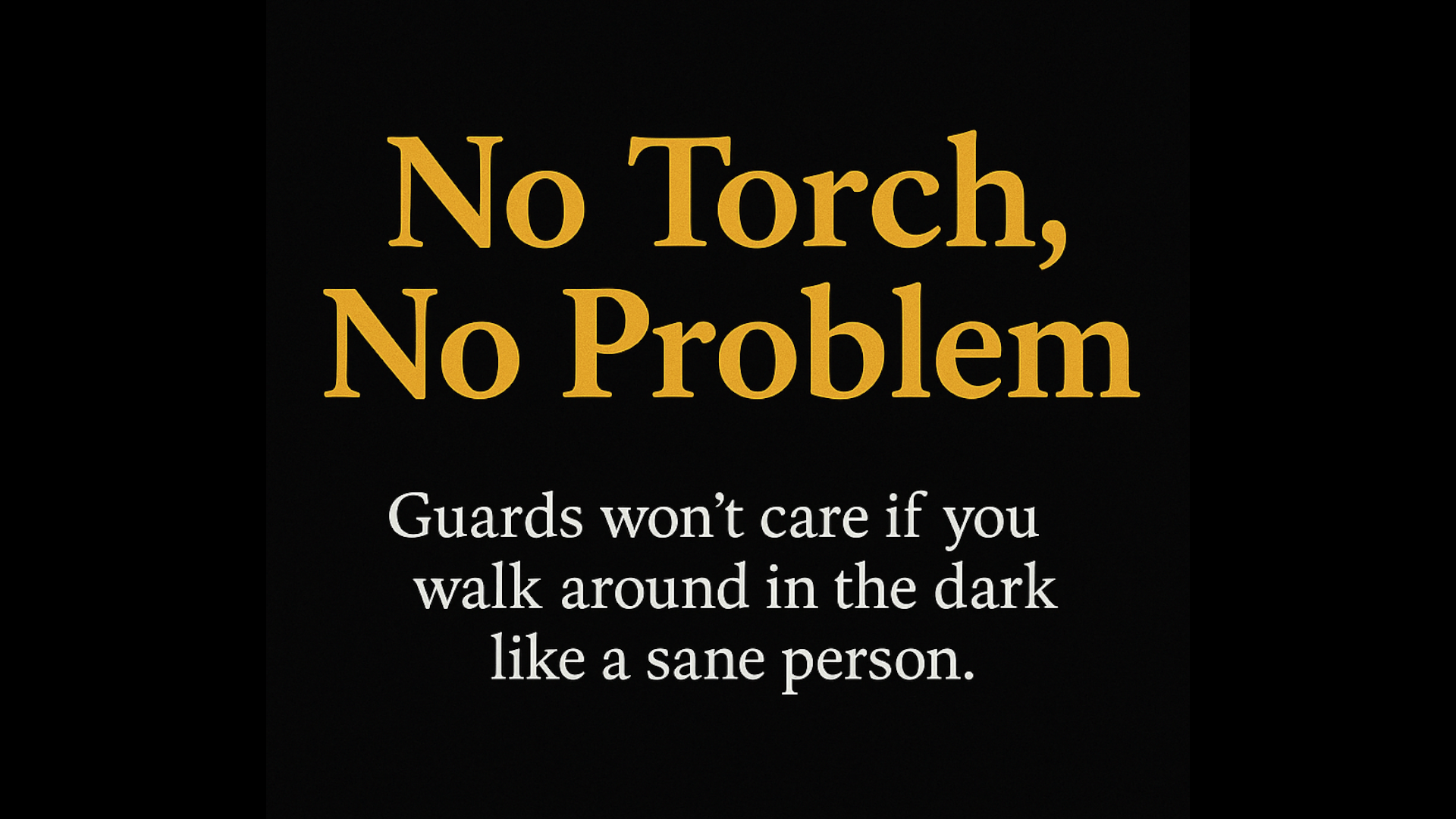 No Torch Law