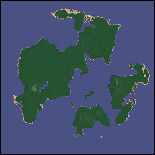 Island Map w/ Road