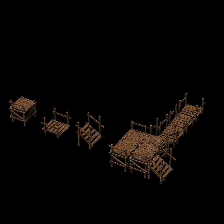 wooden pier