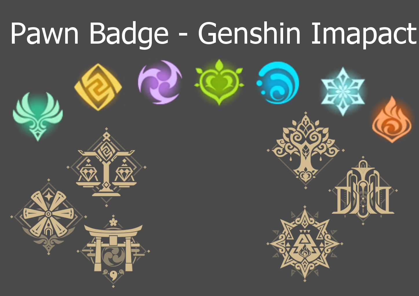 Pawn Badge - Genshin Impact