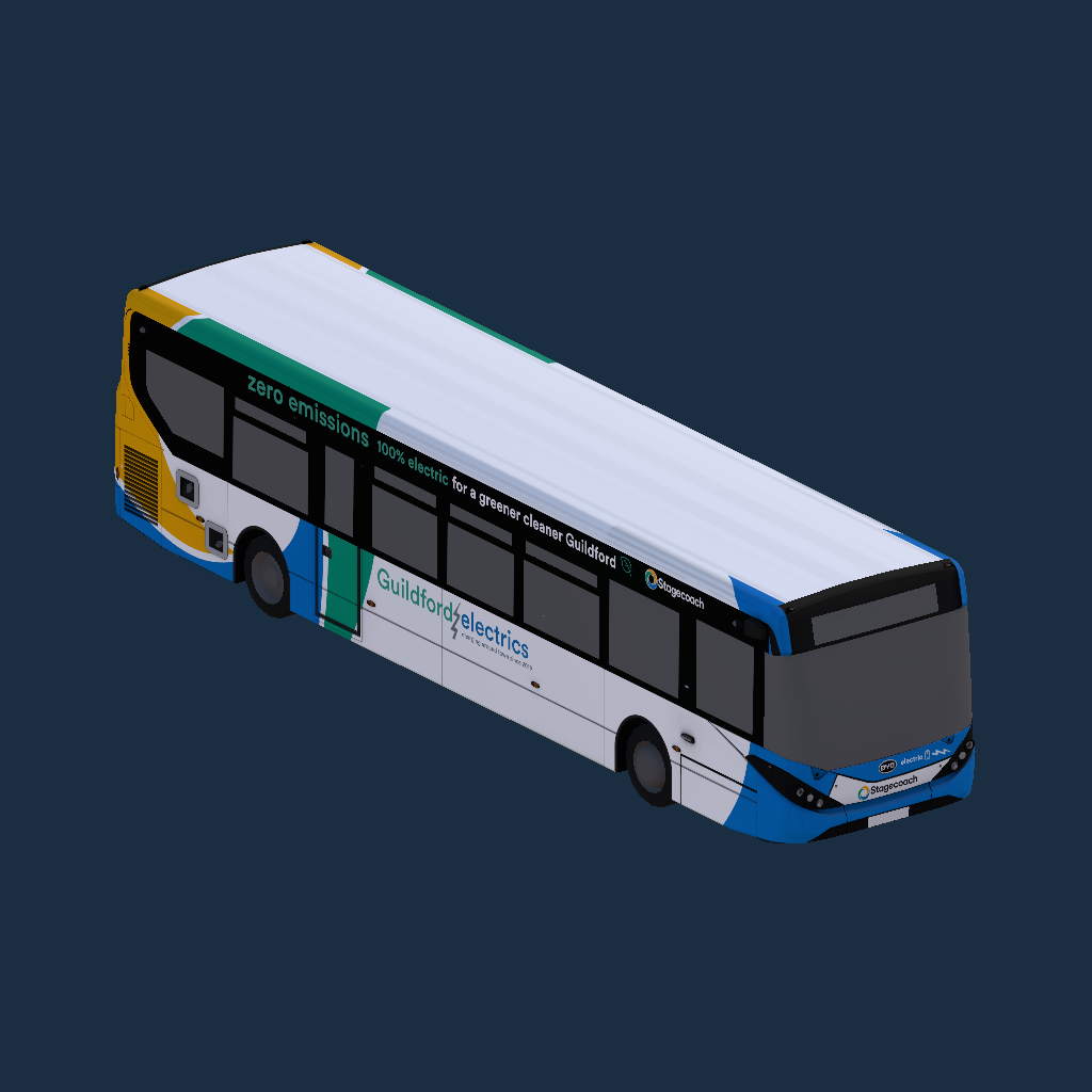 Stagecoach South Guildford Electrics Enviro 200MMC