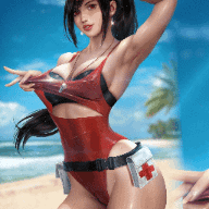 AyyaSAP Tifa Lifeguard (Final Fantasy) SFW & NSFW preview