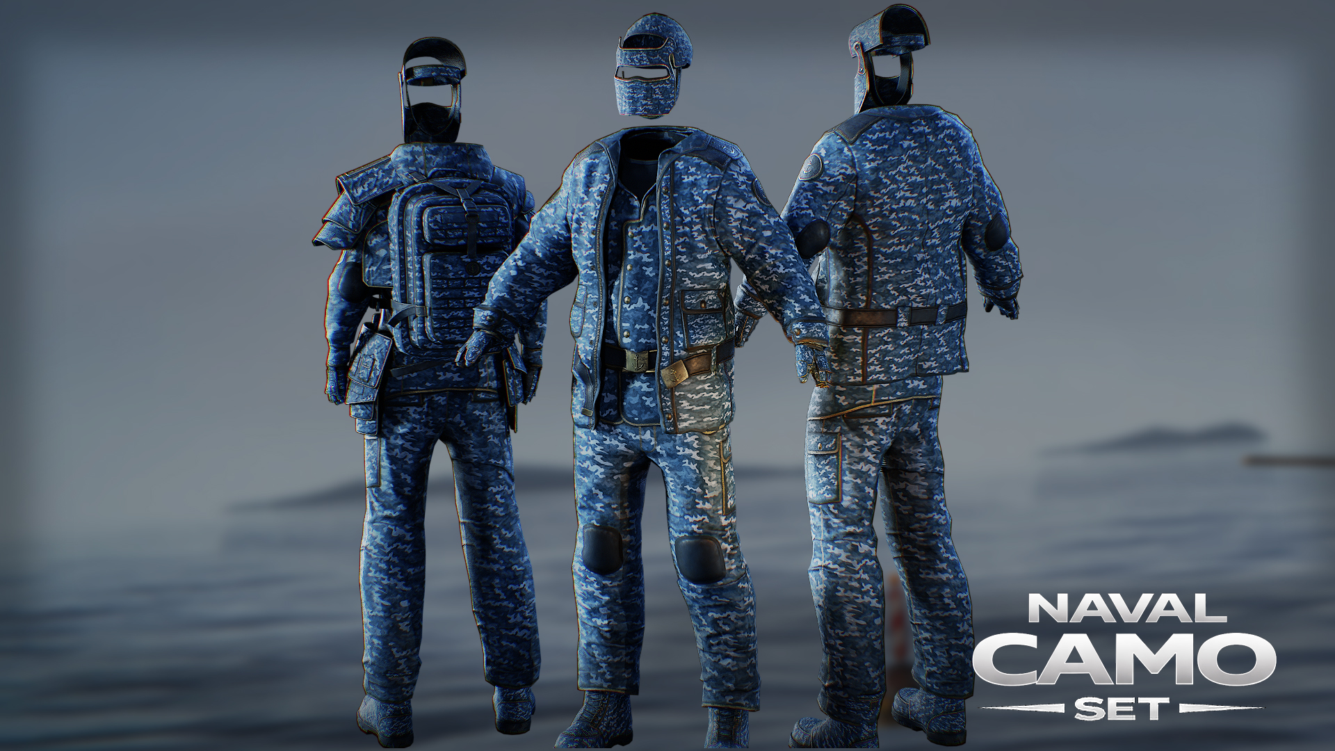 Naval Camo Jacket screenshot 1