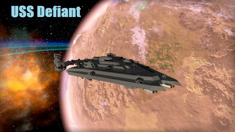 USS Defiant Destroyer preview