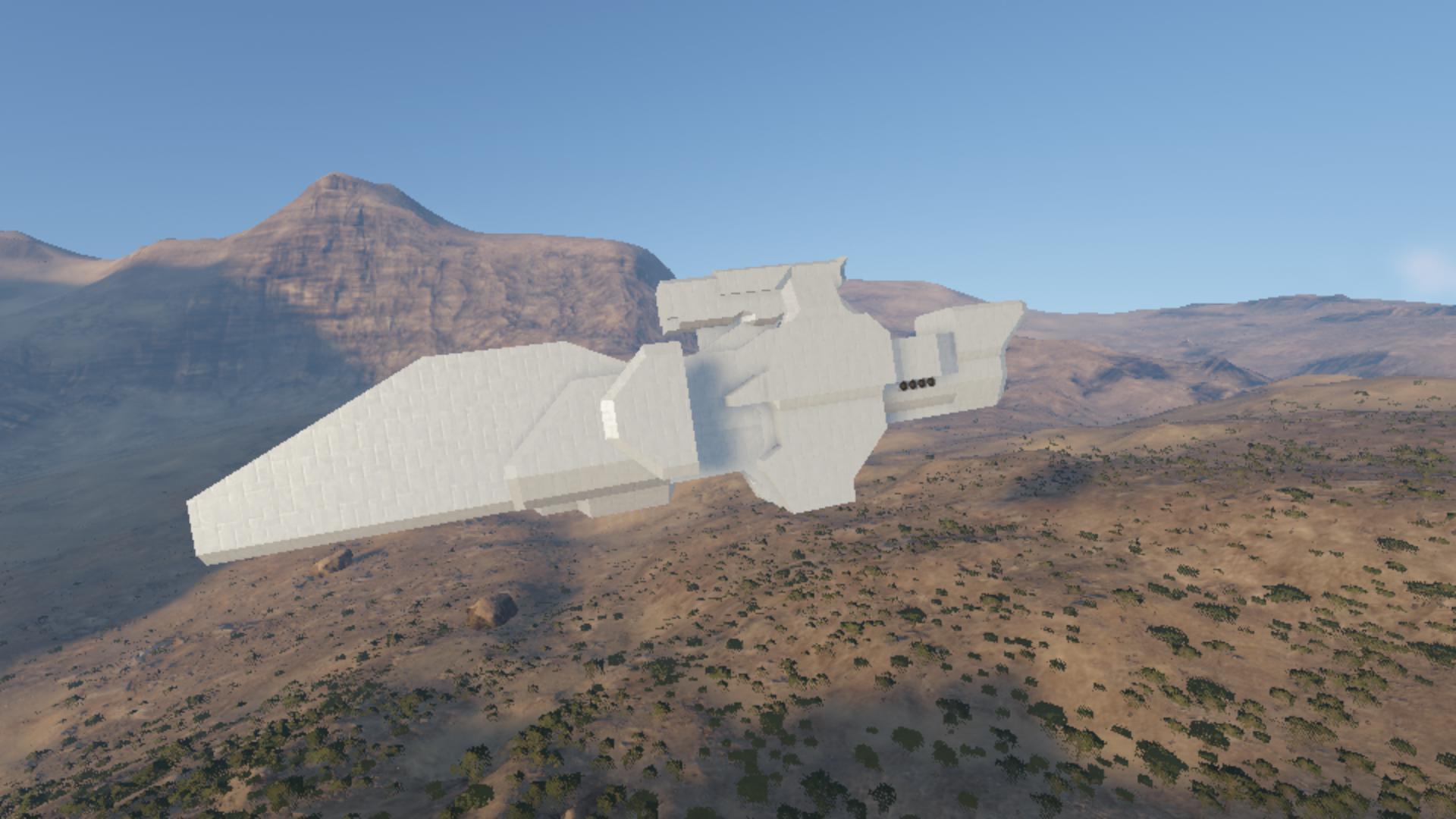 Halo: UNSC Daring Frigate Class V1, Posted.