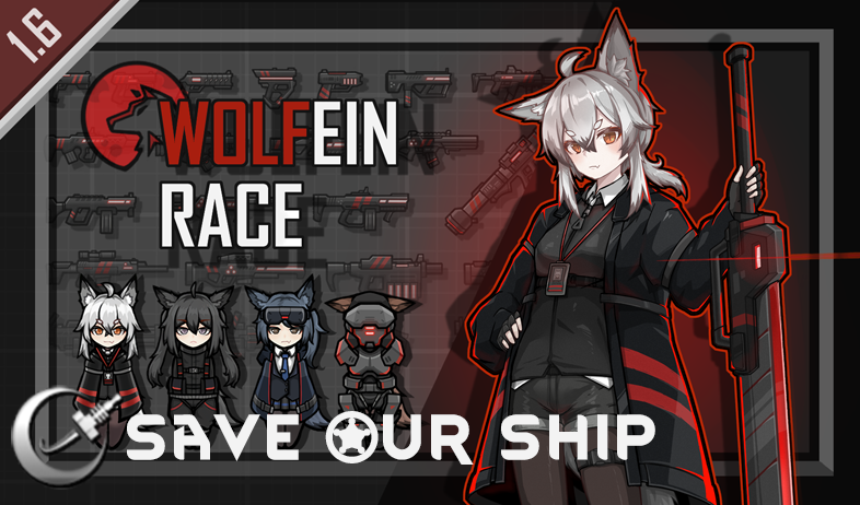 Wolfein race SOS2 compatibility patch mod preview for RimWorld