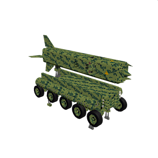 Golden Spear-1 missile vehicle 金矛-1 导弹发射车
