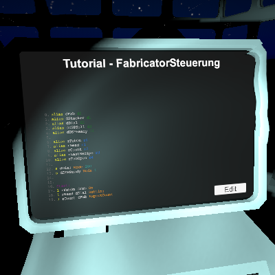 Tutorial - FabricatorSteuerung