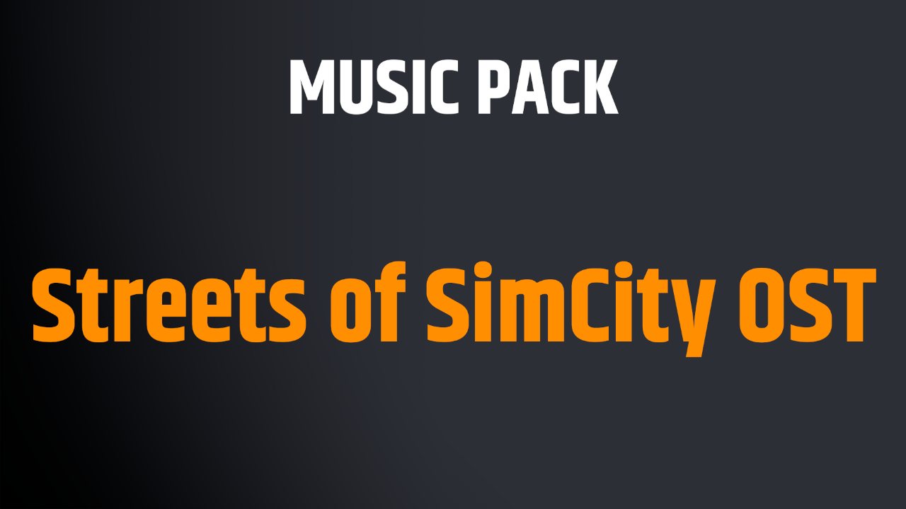 Streets of SimCity OST