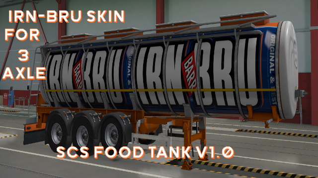 IRN-BRU SCS Food Tank 3 Axles
