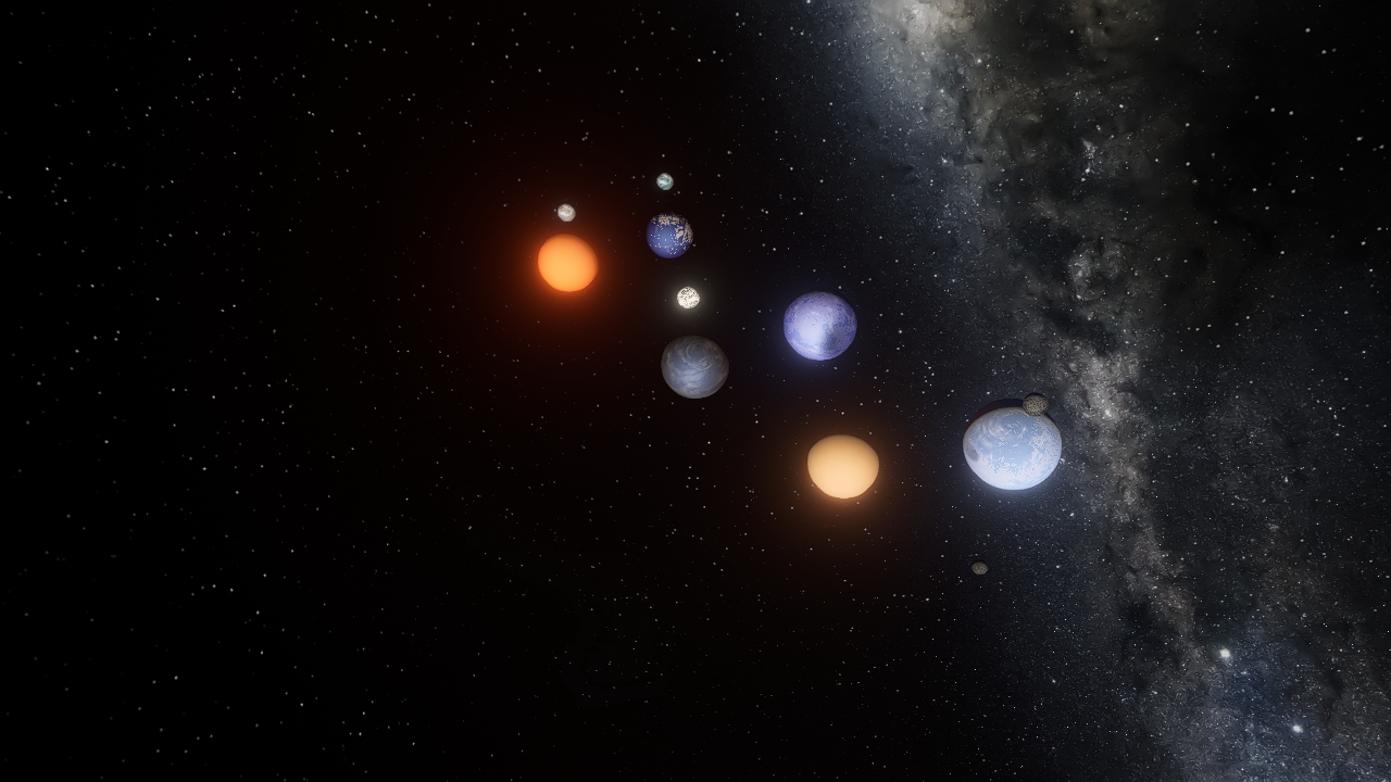 ROCKY PLANET AND MOON PACK