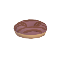 Striped donut