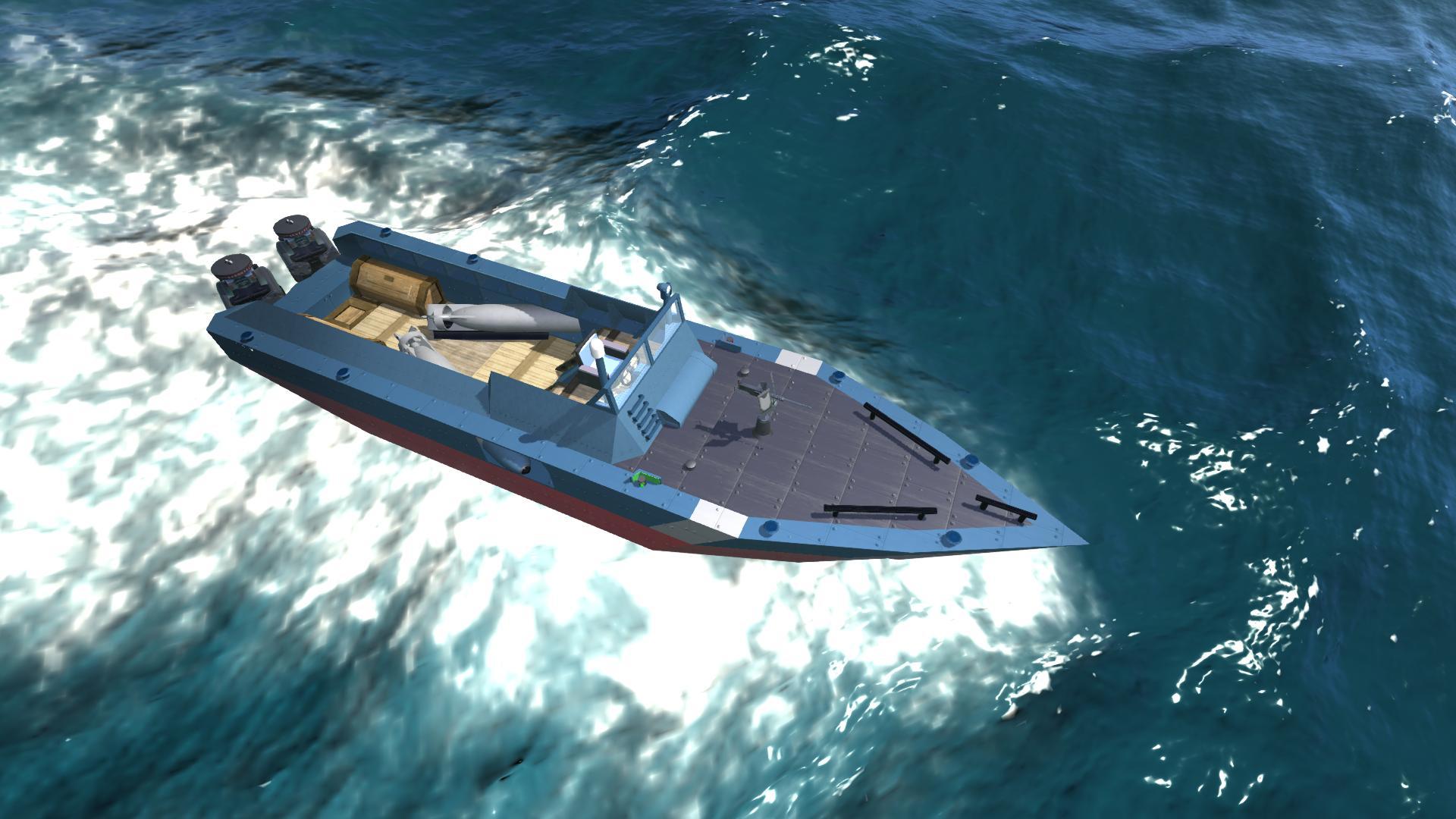 Plucky torpedo motorboat