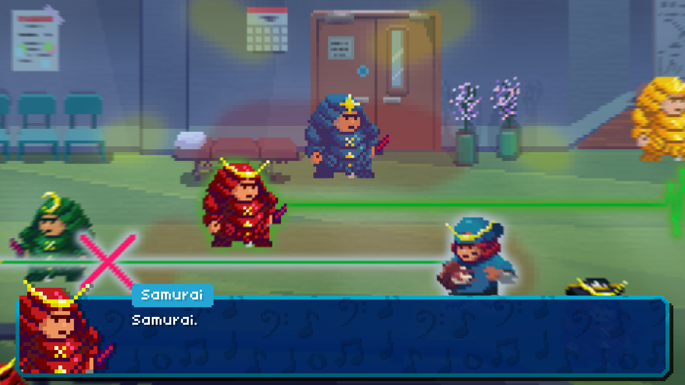 Rhythm Doctor OST - 5-3 Seventh-Inning Stretch but samurai.