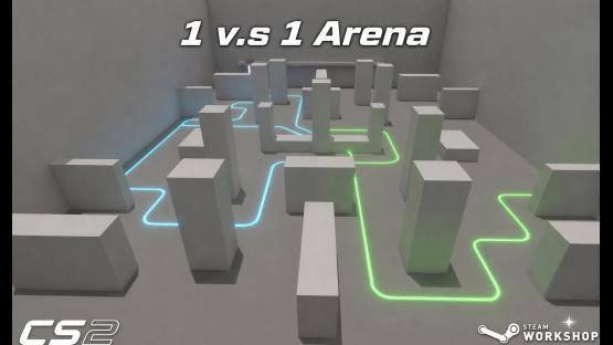 1 v.s 1 Arena – Counter-Strike 2 Mod
