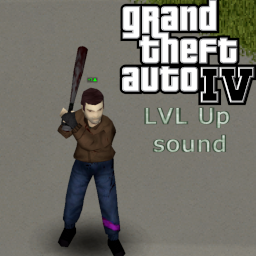GTA IV Lvl up but different sound per level