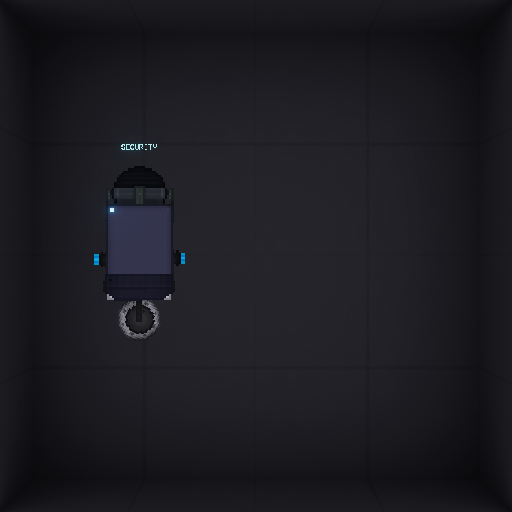 Non-lethal Security Robot by Quilty