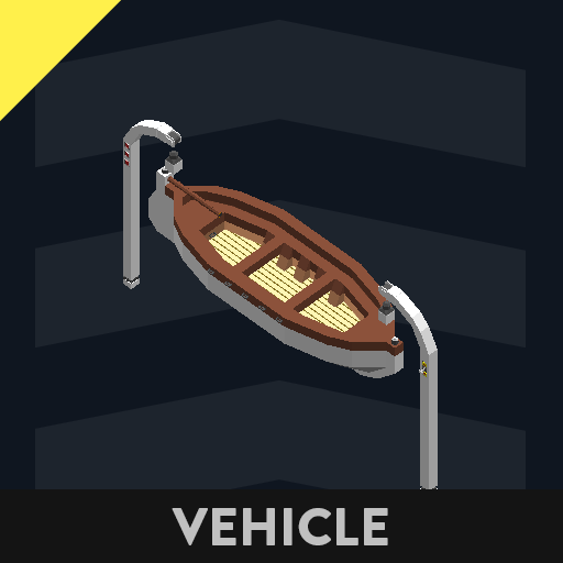 Radial Davits With Lifeboat preview