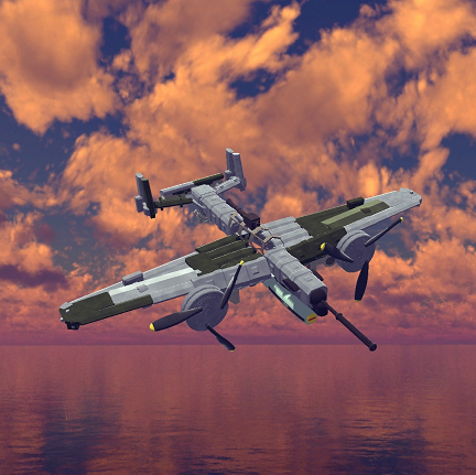 HC-LA3 Glaive 80パーツ級攻撃機 preview