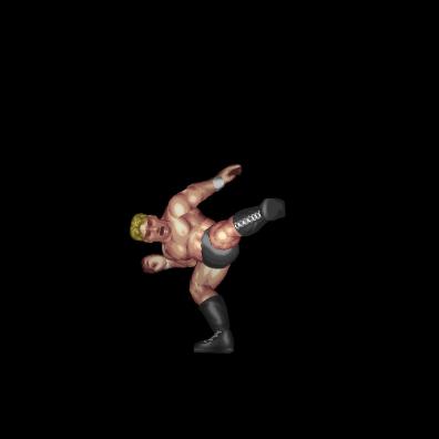 Two-Step Side Kick (running)