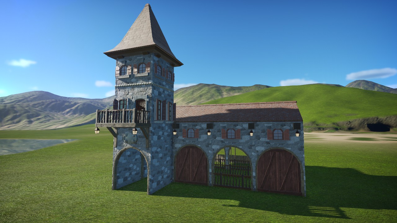 Pirate Queue Building 3