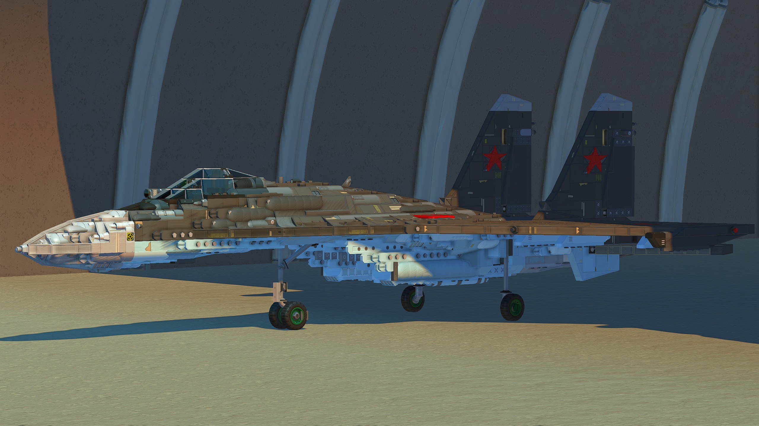 Su-35 Realistic Aerodynamics Mod