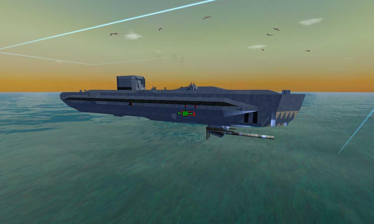 Prototype for long range particle system