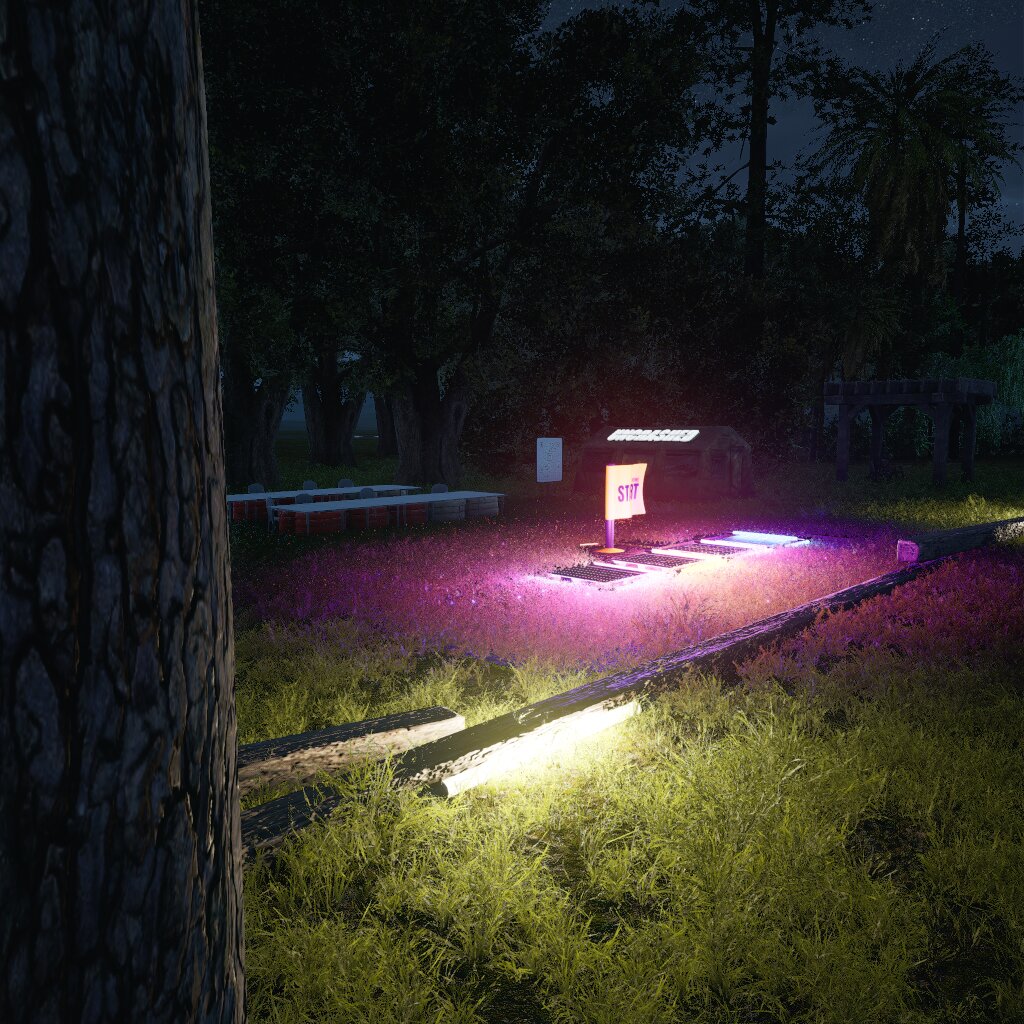 FPV PARK in forest night version