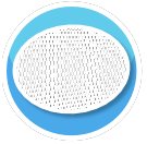 Neutrals Rug White Circle