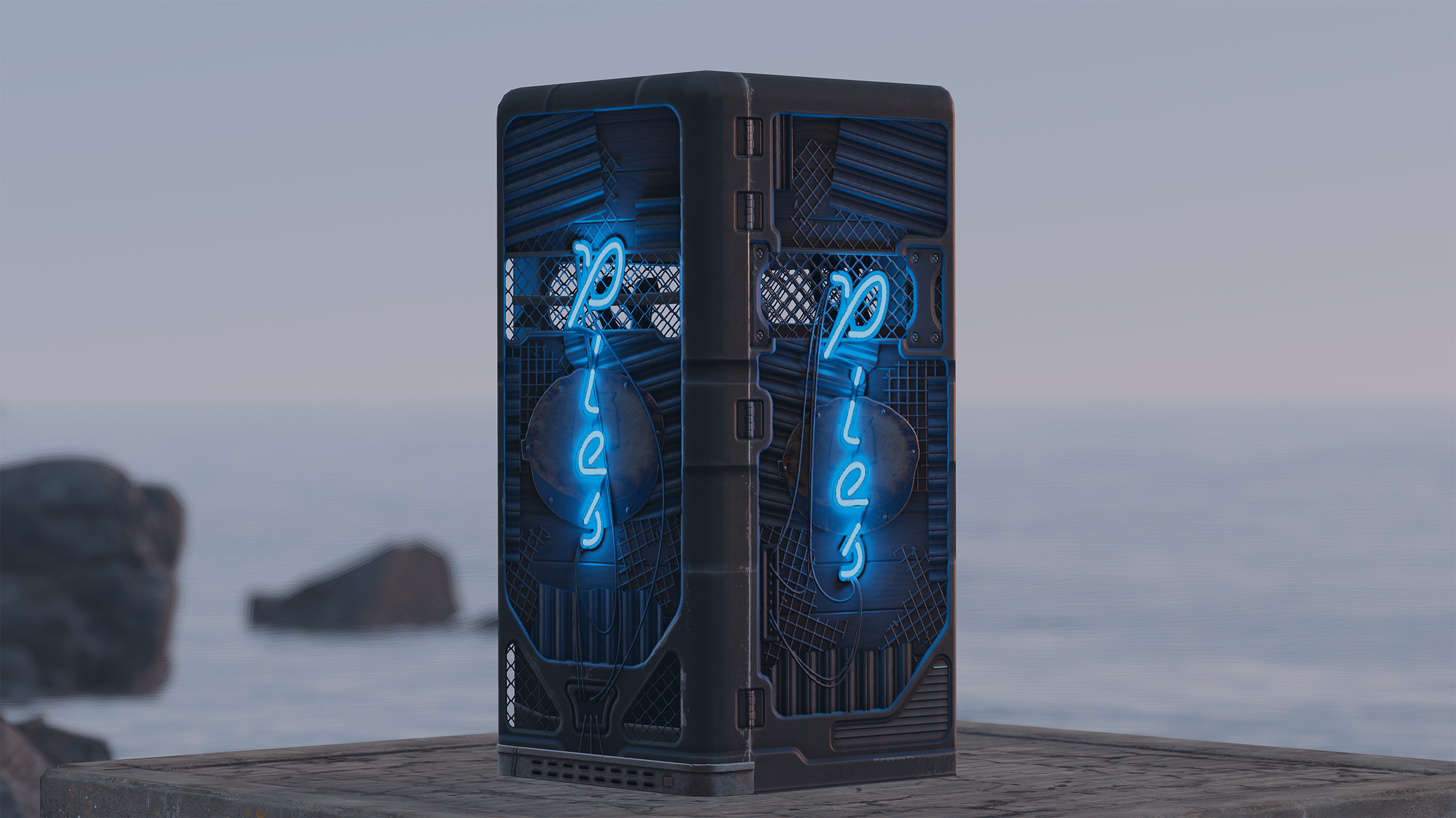 Neon Pies Fridge thumbnail 3