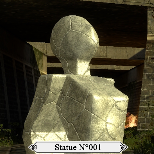 Polygonal Statue N°001 preview